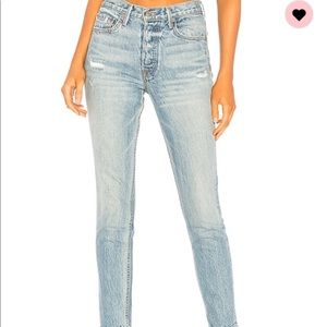 Gently worn (worn twice) karolina High rise jeans